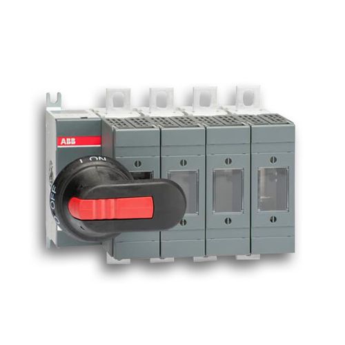 Seccionador Portafusibles Bajo Carga Rotativo In=125A - 3 Polos + Neutro Seccionado