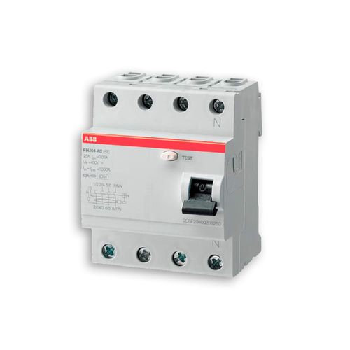 Disyuntor diferencial 4x40A 30MA clase AC