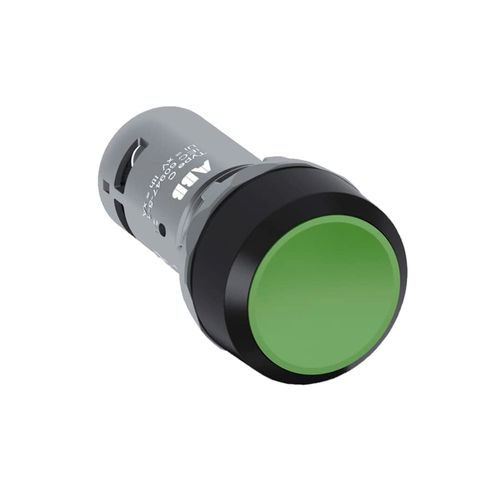 Pulsador Rasante Compacto 1Na Verde