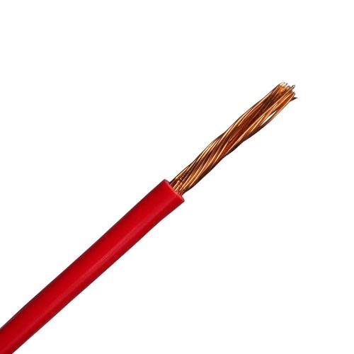Cable Unipolar 1x2.50mm² Rojo x Metro