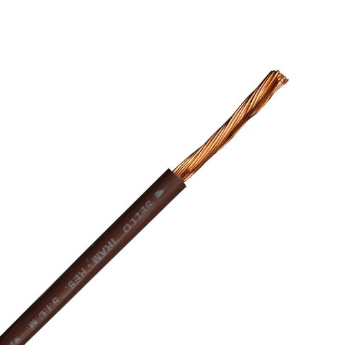 Cable Unipolar 1x6mm² MARRON x Metro