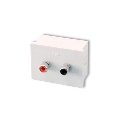 Modulo Conector Toma Parlante Rca