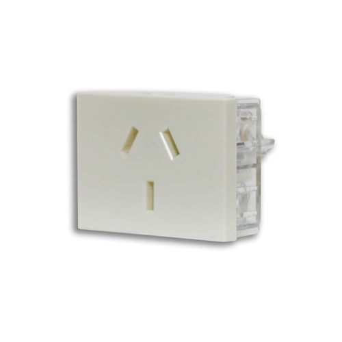 Modulo Toma Bipolar C/Polo A Tierra C/Proteccion