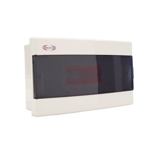Caja Para Tm 12 Polos Sobreponer Ip40 Tapa Fume Luxury 180X292X105