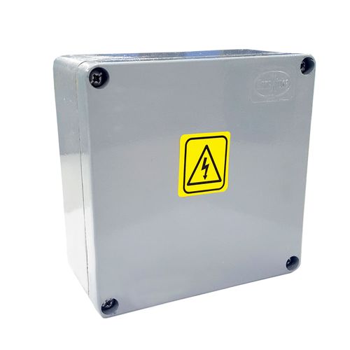 Cajas De Alum Inyectado Ip65 C.A.P. 002 120X120X60 C.Est.