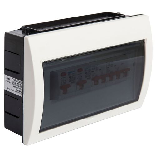 Caja Para Tm 12 Polos Embutir Tapa Fume Linea Bombe 172X272X61
