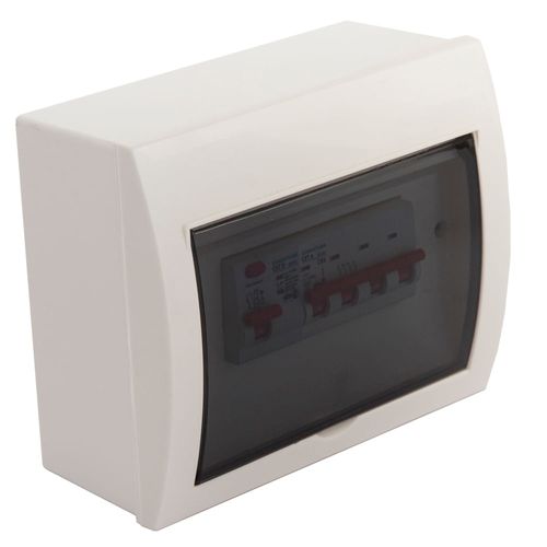 Caja Para Tm 8 Polos Sobreponer Tapa Fume Linea Bombe 172X132X106