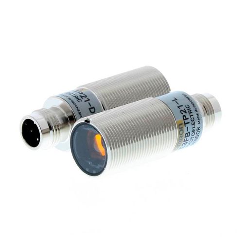 Sensor Fotoelectrico Colindrico M18 Axial Metalico Thruaxialconnector Pnp
