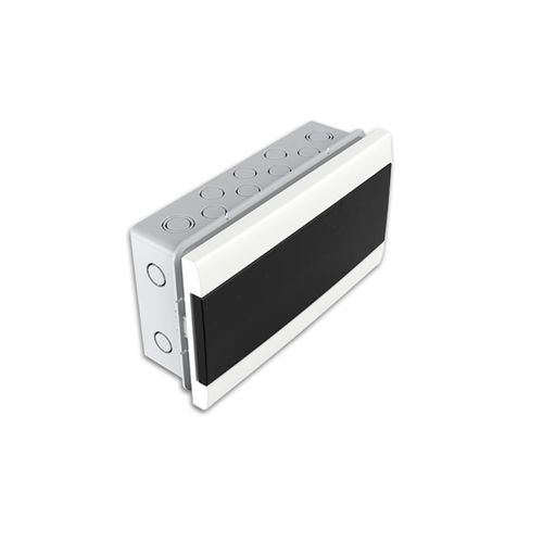 Caja Para Tm 24 Polos Embutir Blanca Pueta Fume Q Energy