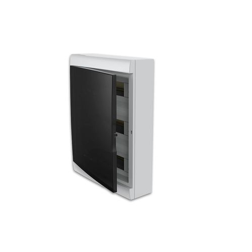 Caja Para Tm 36 Polos Sobreponer Blanca Pueta Fume Q Energy