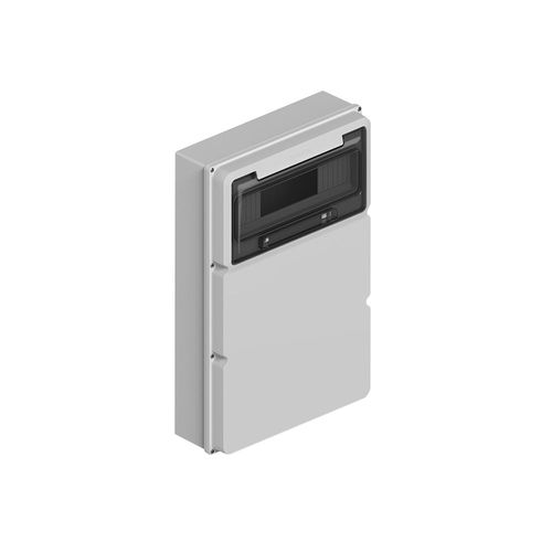 Caja Para Tm 12 Polos + Mod Ciego 288X445X104 Ip65 Gris