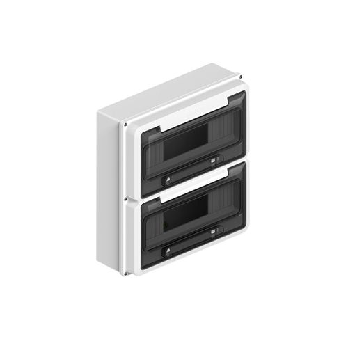 Caja Para Tm 24 Polos Blanco Ip65