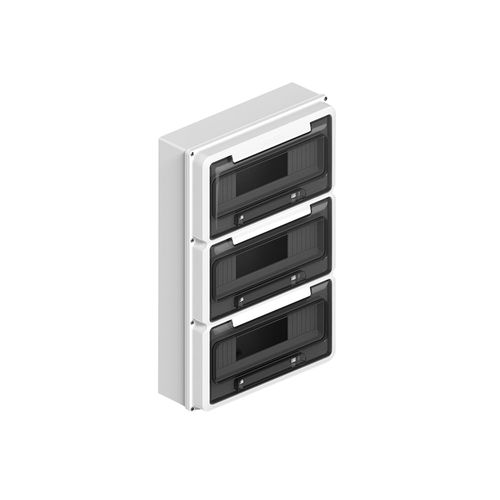 Caja Para Tm 36 Polos Blanco Ip65