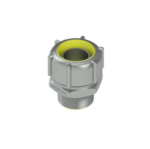 Conector Flex Recto Macho 3/4