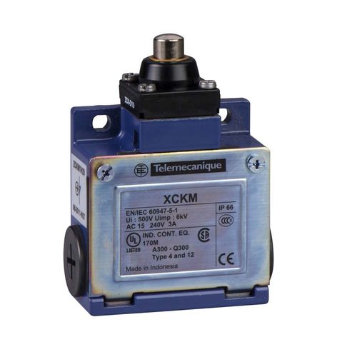Int Pos Metal 3Entr Pulsador Metalico