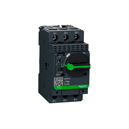 Guardamotor Magnetotermico 3P 4/6.3A 100Ka