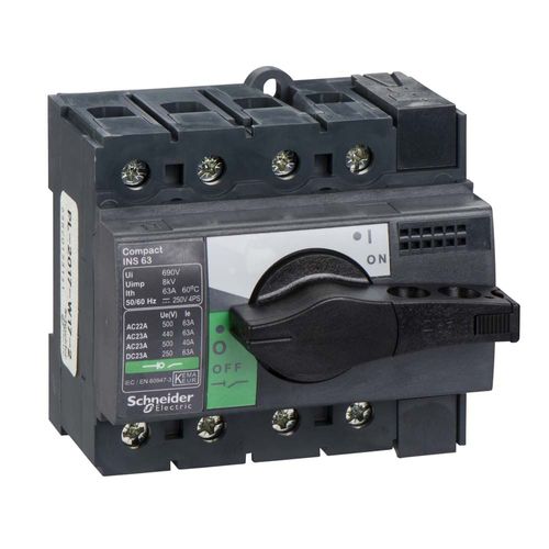 Interruptor Manual Ins63 4X63A-Fa