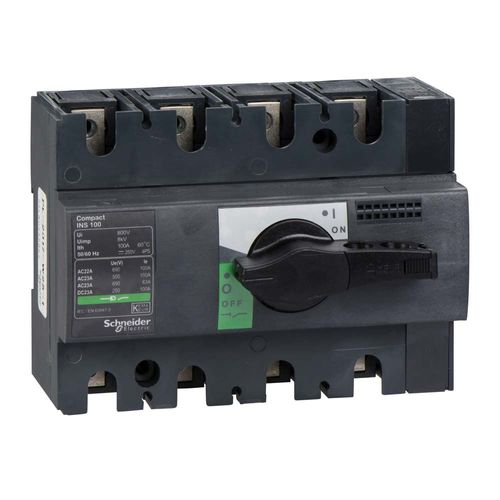 Interruptor Manual Ins100 4X100A-Fa