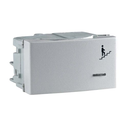 Pulsador Unipolar P/Luz Pasillo 16A Roda Blanco
