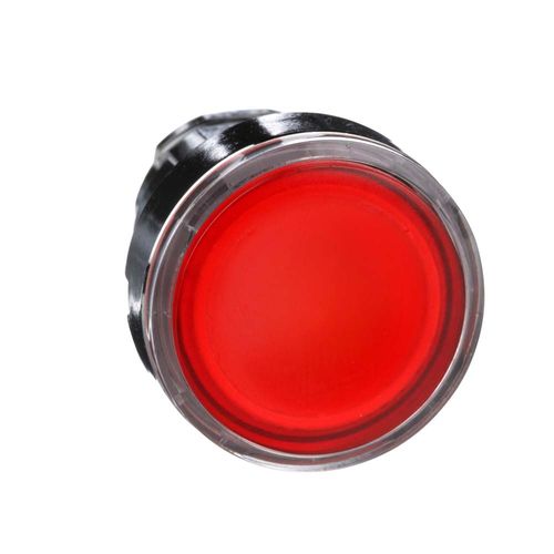 Cabeza Pulsador Luminoso Rasv Led Rojo