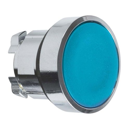 Cabeza Pulsador Ras Azul