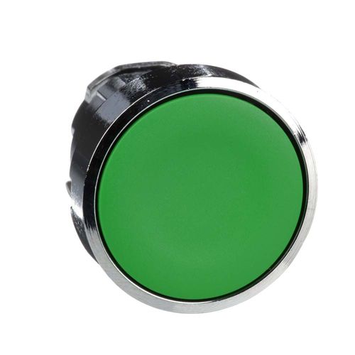 Cabeza Pulsador Ras Verde