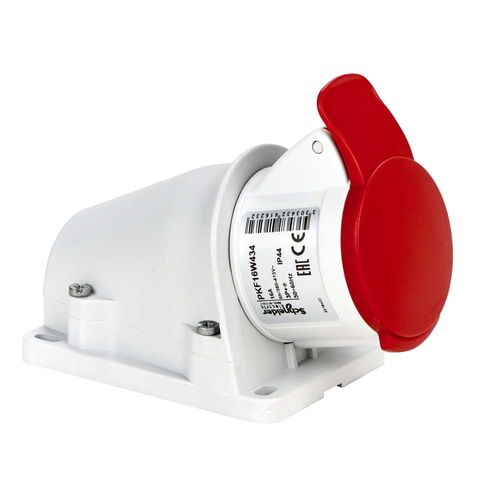 Toma 3P+T 16A 380V Ip44