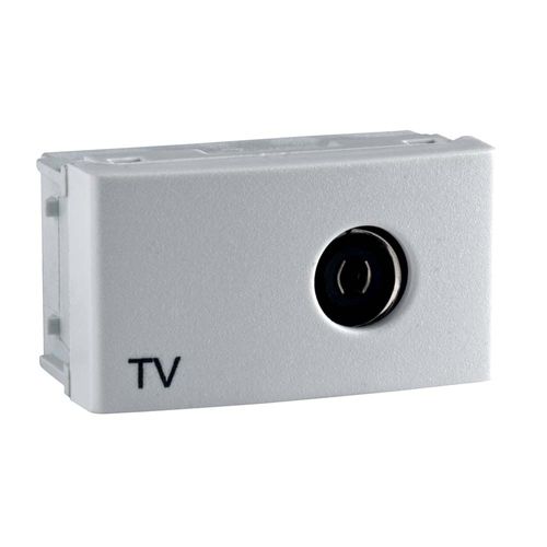 Toma Tv Normal Pasante Roda Blanco