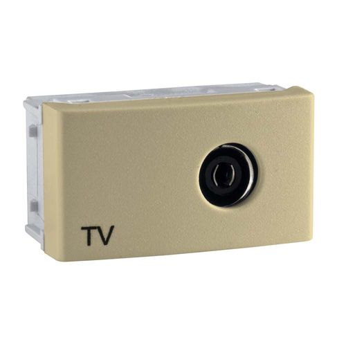 Toma Tv Normal Pasante Roda Marfil