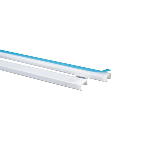 Cablecanal De Superficie Blanco 13X7 C/Adhesivo X Tira