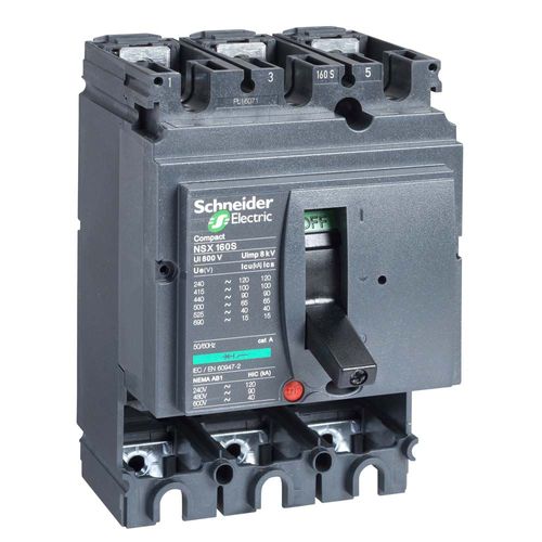 Interruptor S/Rele Nsx160B 3X160A 25Ka