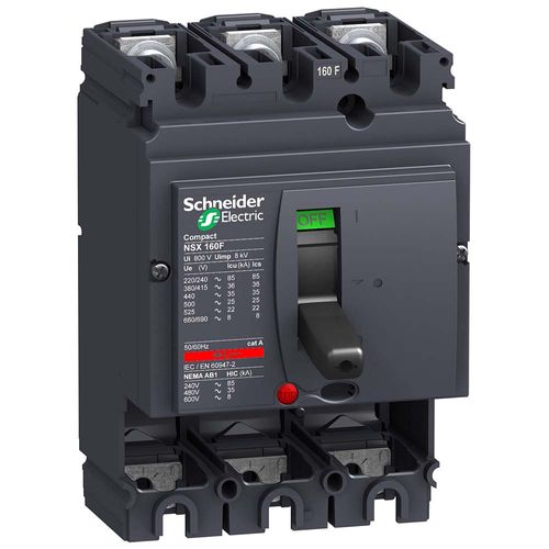 Interruptor S/Rele Nsx160F 3X160A 36Ka