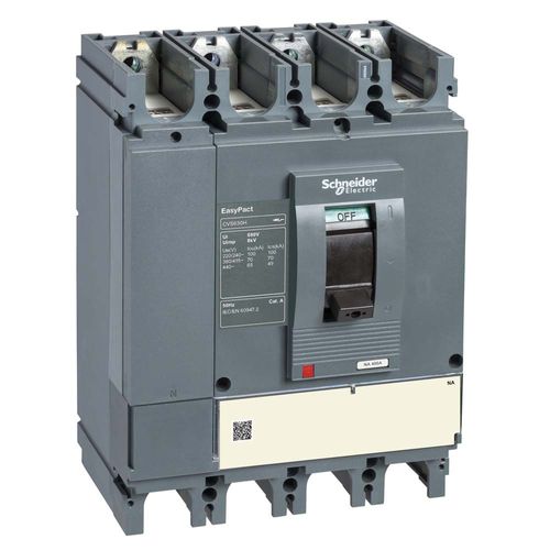 Interruptor Compacto 4X500A Cvs630F 36Ka Tmd500 4P4D