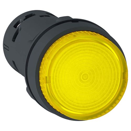 Pulsador Luminoso Ret Amar Led 24Vca/Cc 1Na