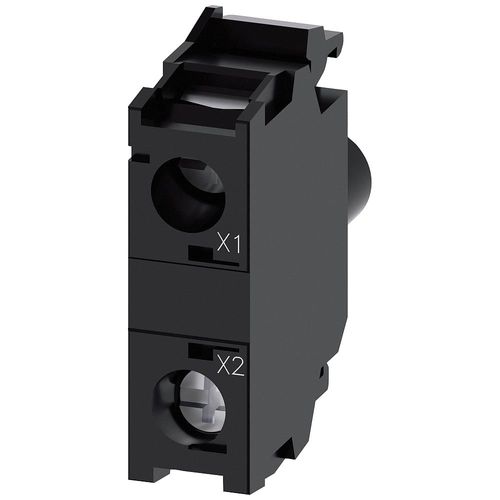 Portalampara C/Led Integrado Sirius Act 24Vca/Cc Azul P/Pulsador Luminoso O Lampara 3Su1401-1Bb50-1Aa0