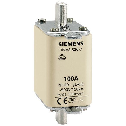 Fusible Nh 500Vca 120Ka 160A Curva Gg T00 3Na3836