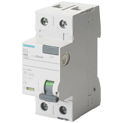 Disyuntor diferencial 2x25A 30MA clase A