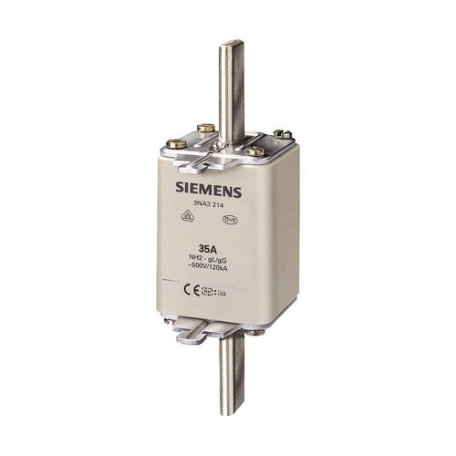 Fusible Nh 500Vca 120Ka 355A Curva Gg T2 3Na3254