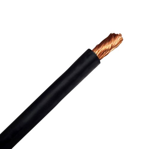 Cable Soldadura 1x35mm² Negro franja roja Caucho sintético x Metro
