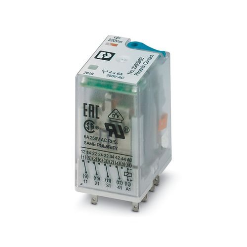 Relé Individual - Rel-Ir4/Ldp-220Dc/4X21