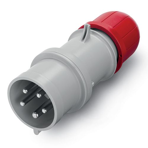 Ficha Ip44 3P+N+T 32A 380V 6H  Serie Optima
