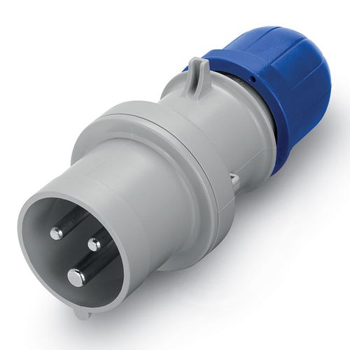 Ficha Ip44 2P+T 16A 220V 6H  Serie Optima