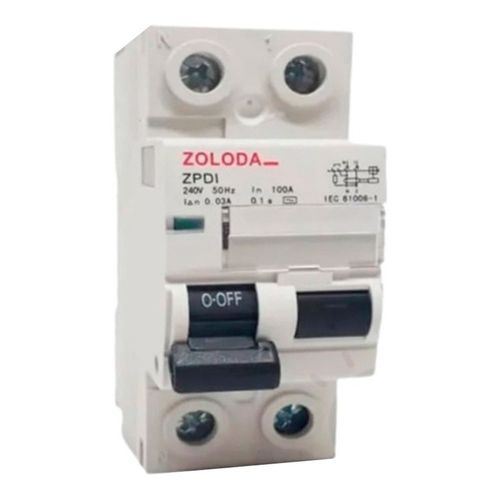 Disyuntor Diferencial Zoloda 2 X 35 Amp 30Ma