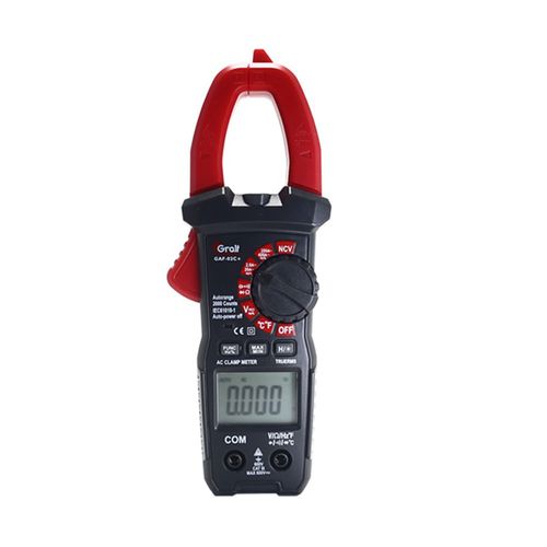 Pinza Amperometrica Profesional Corriente Alterna Gaf-02C+