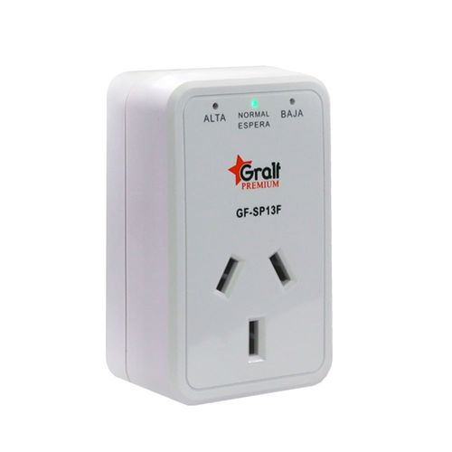 Protector Gralf Alta Baja Tensión Electro 13A 220V Gf-Sp13-F