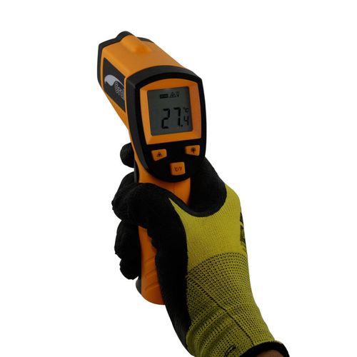 Termometro Infrarrojo Gralf Tgf-380 Tipo Pistola Digital Lcd
