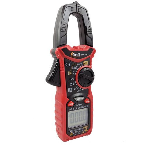 Pinza Amperométrica De Corriente Alterna True Rms 600a 100mf