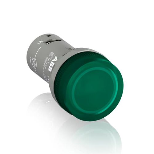 Piloto Con Led Integrado Verde Vida Util 50.000 Horas 230 Vca    Cl-523G