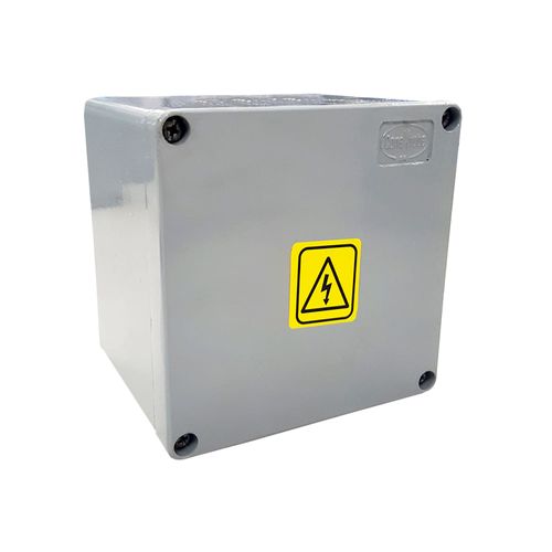 Cajas De Alum Inyectado Ip65 C.A.P. 001 100X100X100 C.Est