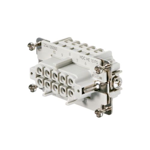 Nucleo Hembra 10 Polos Hdc He 10 Fs